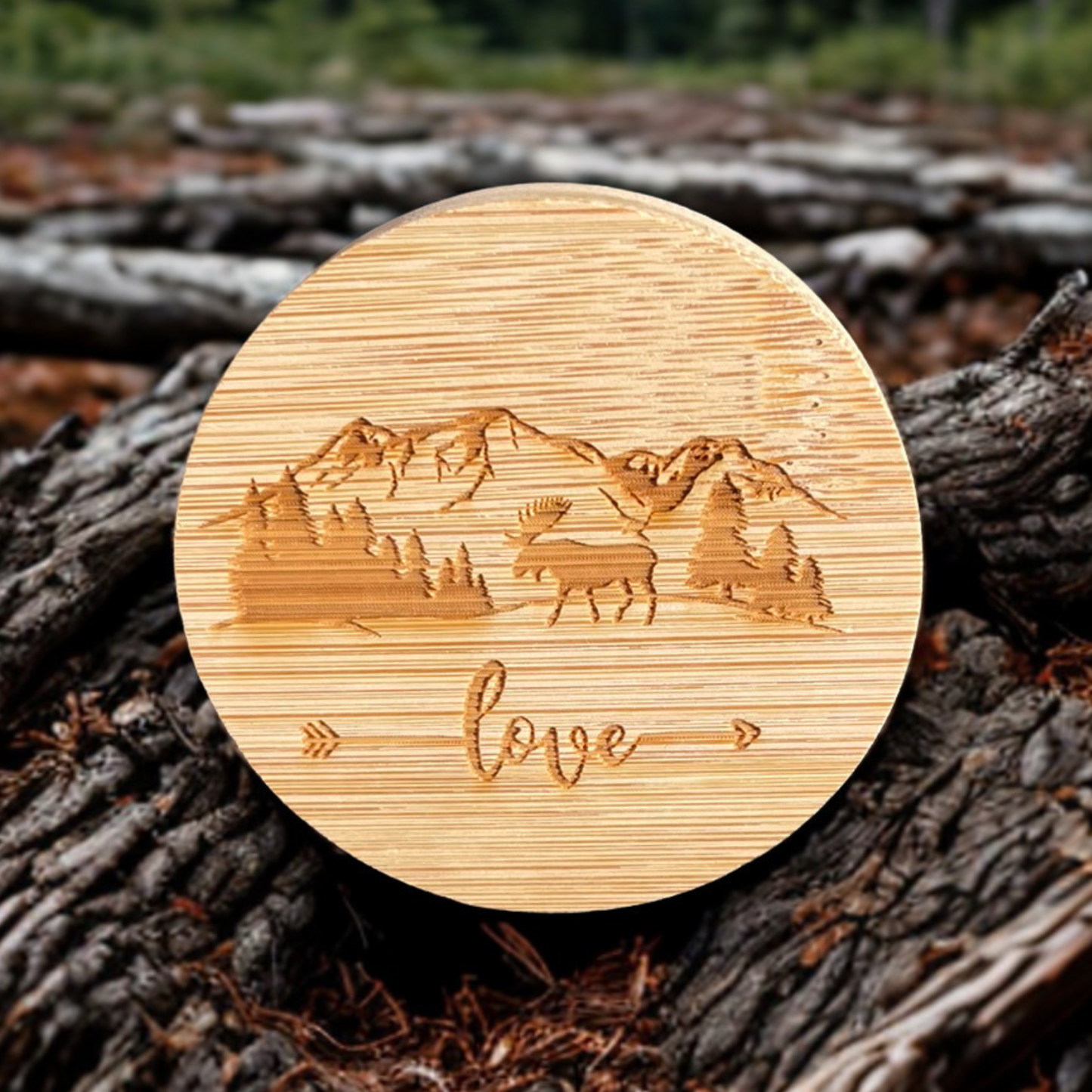 Moose Mountain Love Magnet