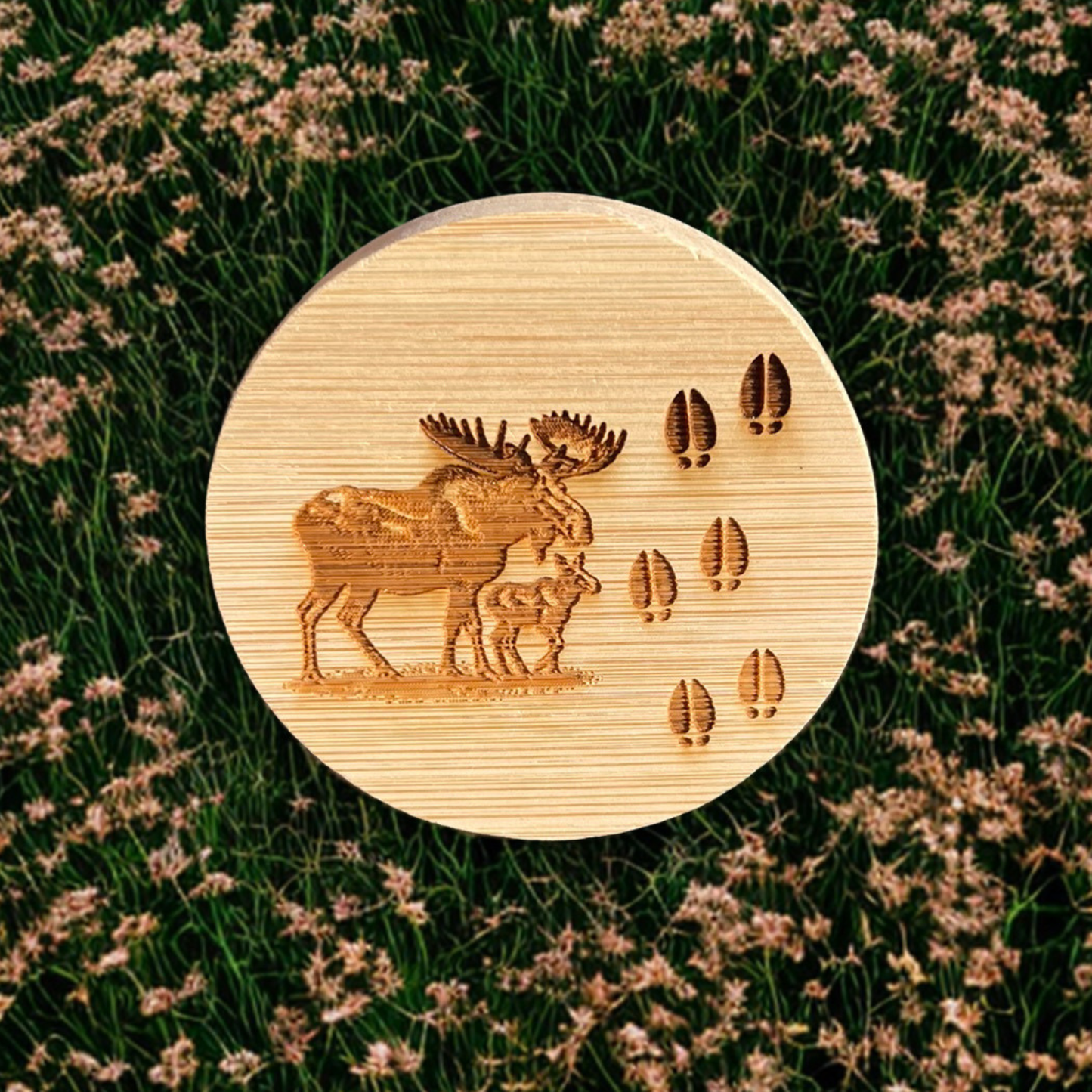 Mama Moose Tracks Magnet