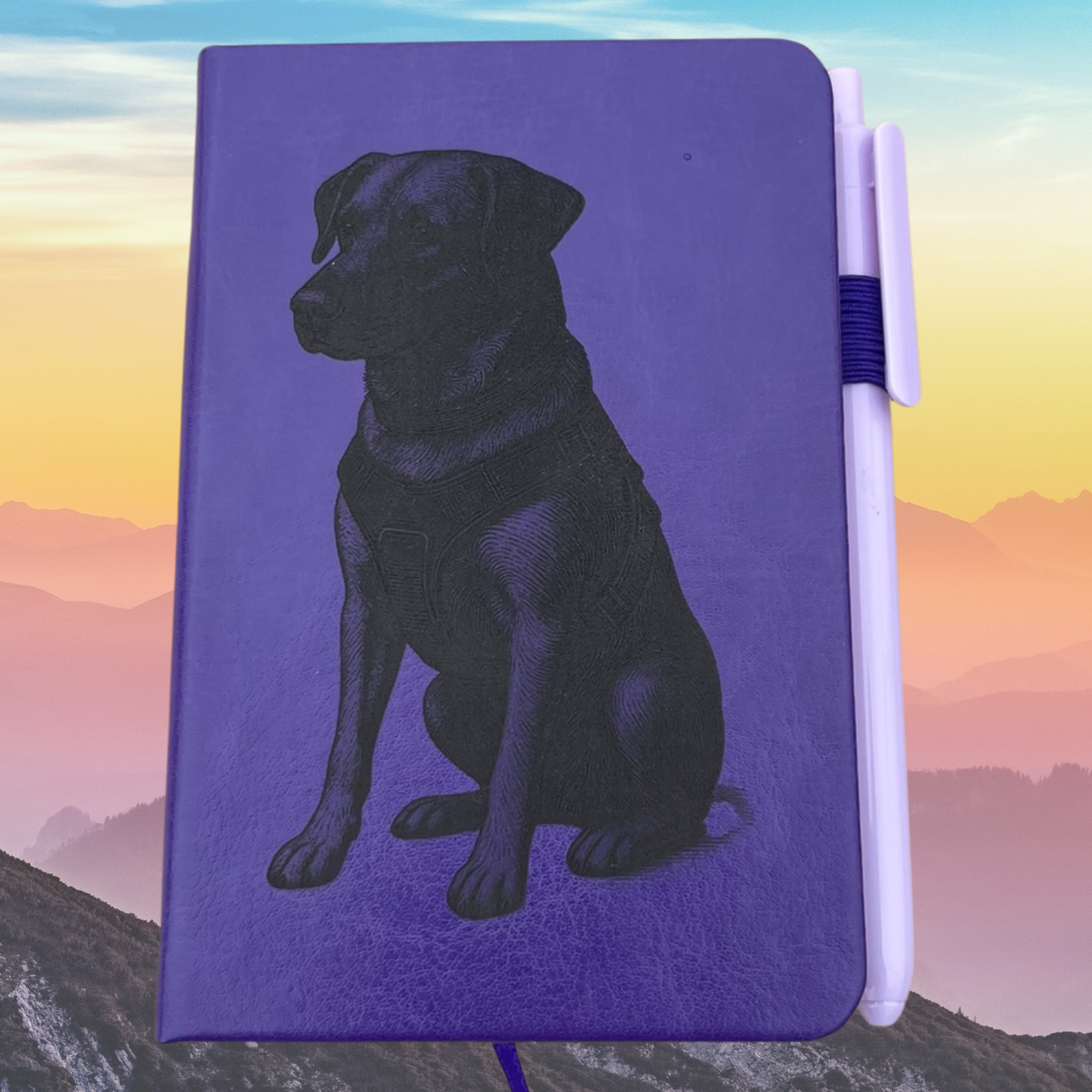 Custom Dog Pocket Notebook