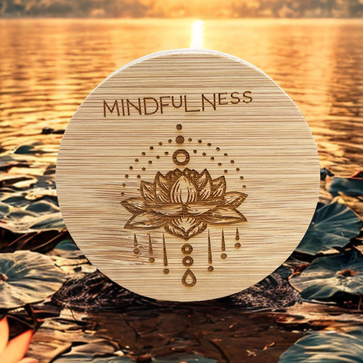 Mindfulness Lotus Magnet