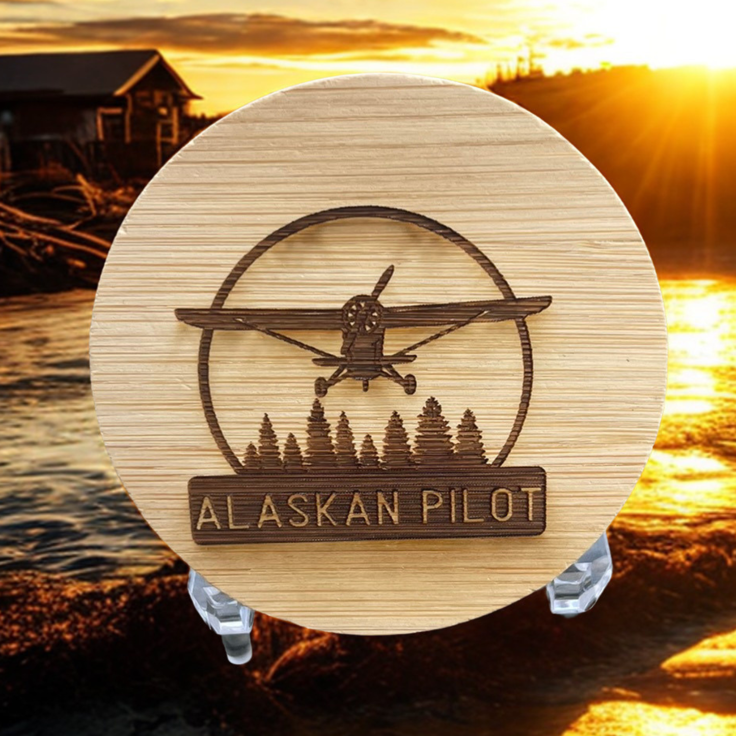 Alaskan Pilot Magnet