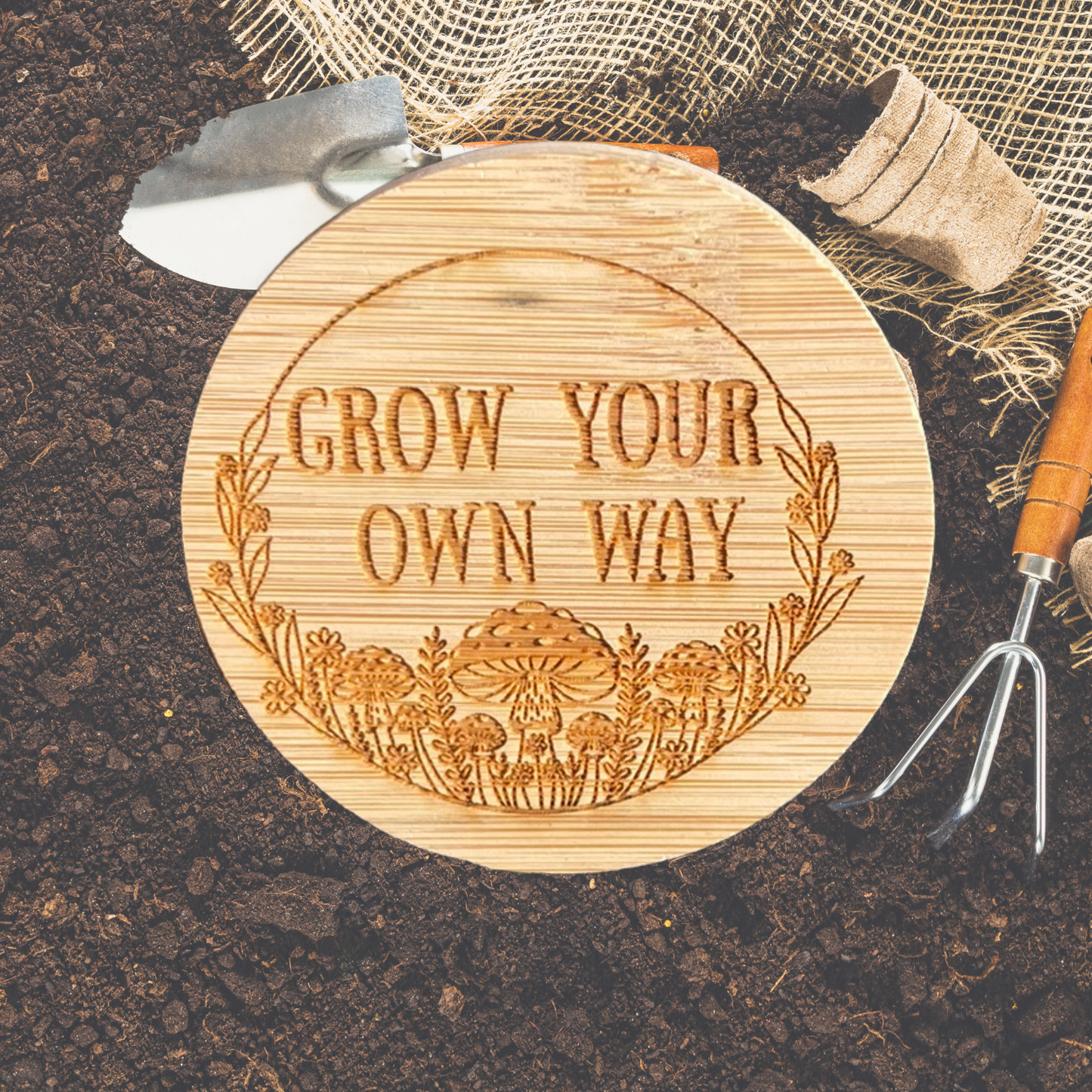 Grow Your Own Way Magnet