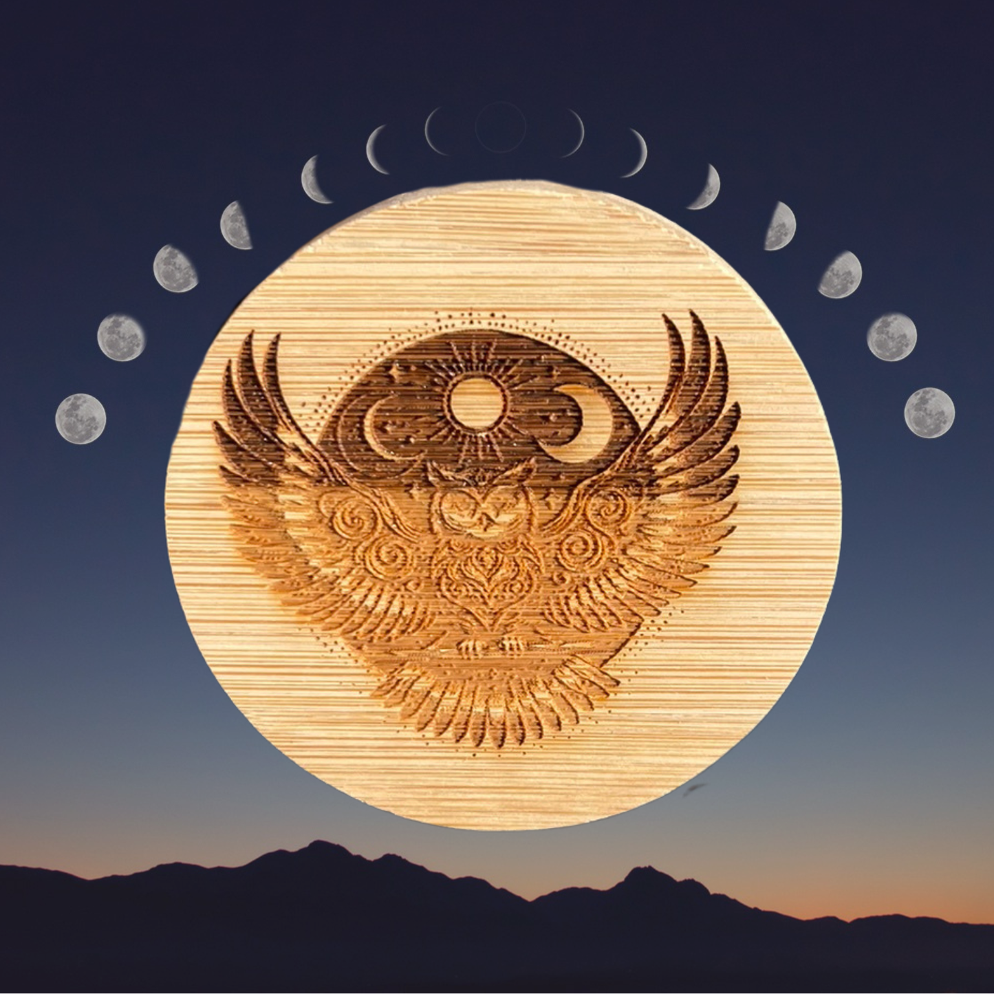Celestial Owl Magnet
