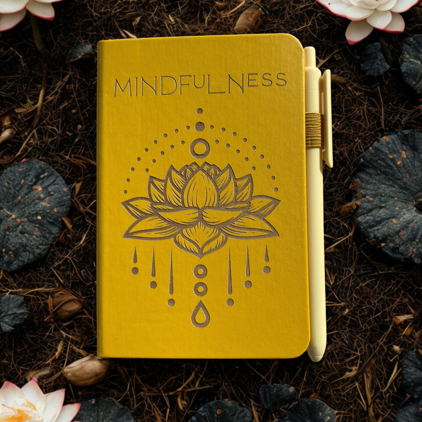 Mindfulness Lotus Pocket Notebook