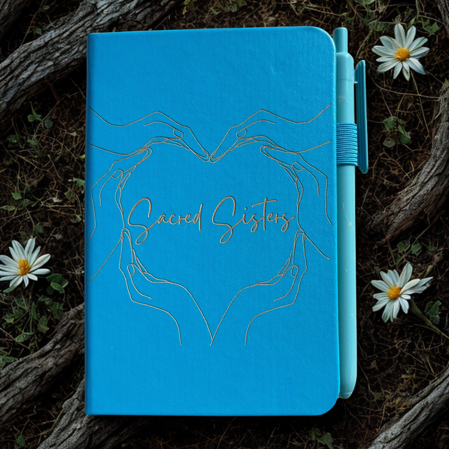 Sacred Sisters Heart Hands Pocket Notebook