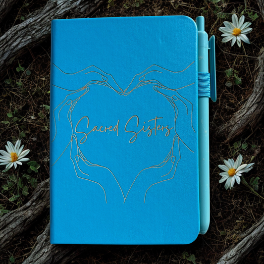 Sacred Sisters Heart Hands Pocket Notebook