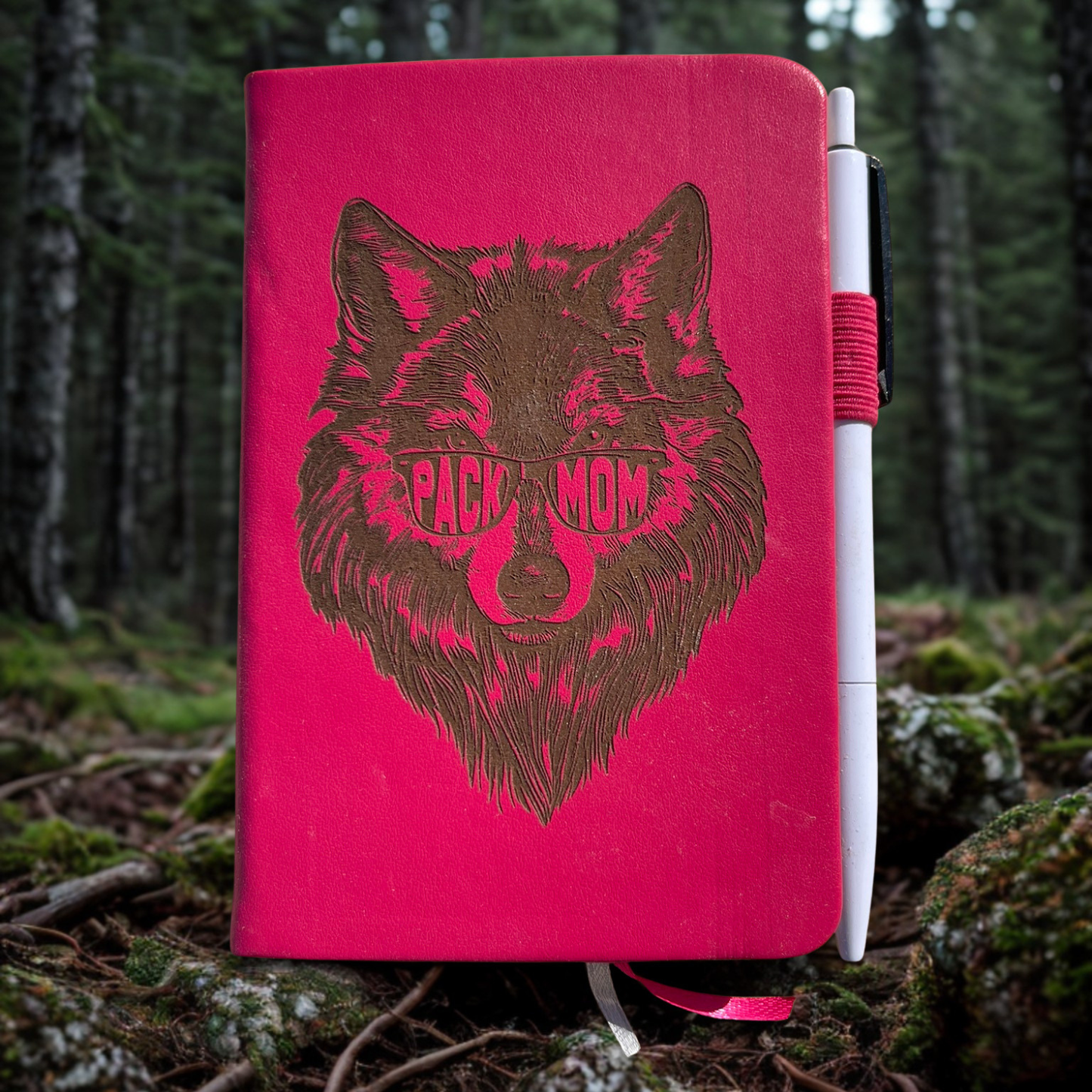 Wolf Pack Mom Pocket Notebook